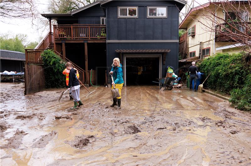 USA CALIFORNIA STORMS