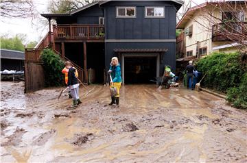 USA CALIFORNIA STORMS