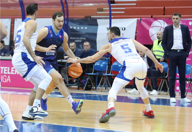 Košarka prvenstvo Hrvatske kk Dinamo - KK CIbona