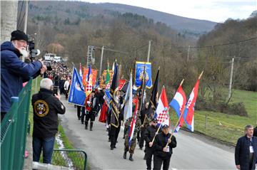 Odana počast braniteljima Gvozdanskog