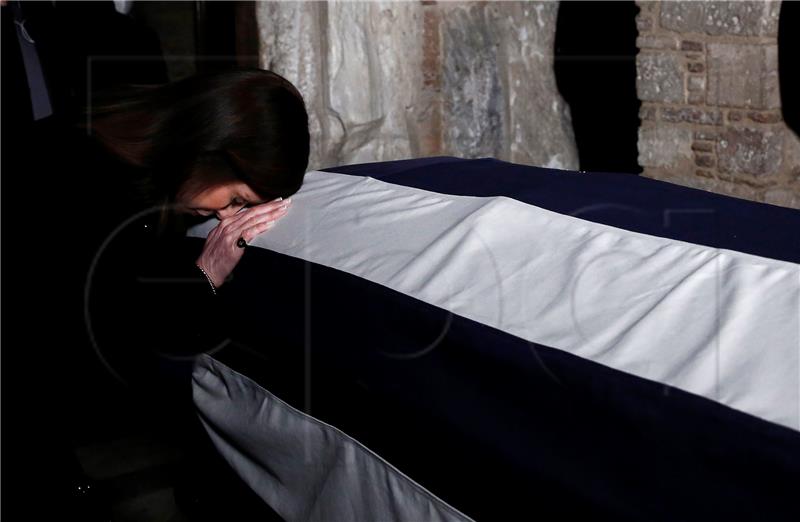 GREECE CONSTANTINE II FUNERAL SERVICE