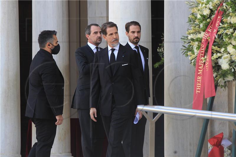 GREECE CONSTANTINE II FUNERAL SERVICE