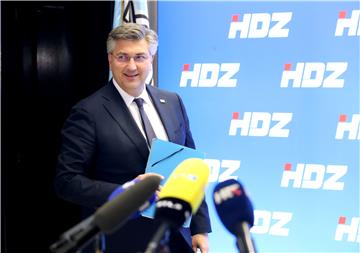 Izjava Andreja Plenkovića nakon sjednice proširenog predsjedništva HDZ-a