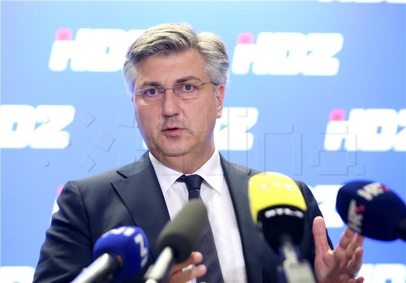 Izjava Andreja Plenkovića nakon sjednice proširenog predsjedništva HDZ-a