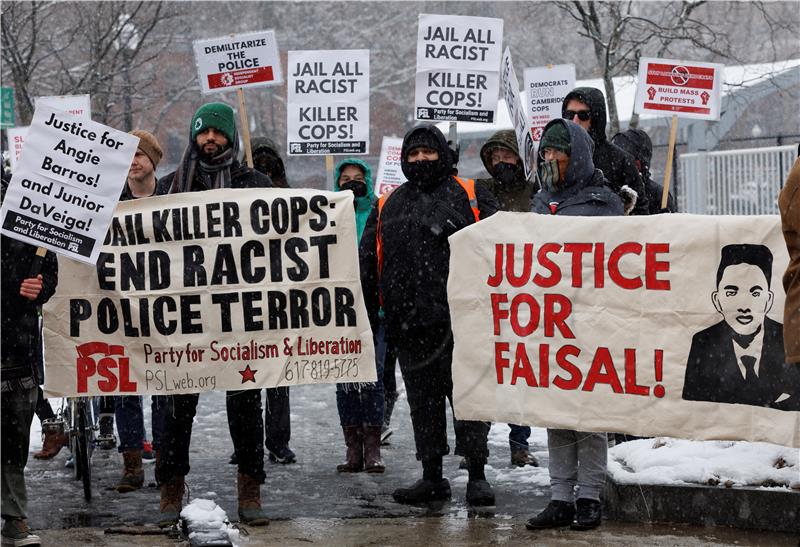 USA POLICE VOLENCE PROTEST BOSTON