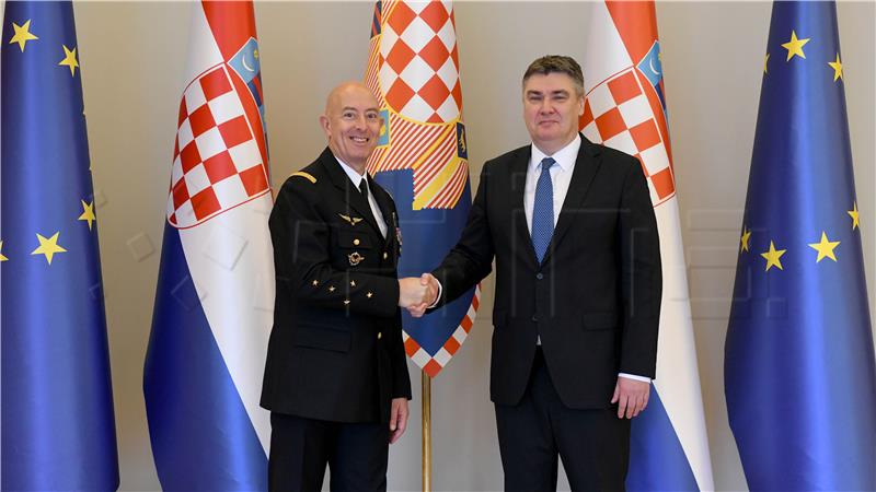 Milanović primio zapovjednika NATO-a ACT Philippea Lavignea