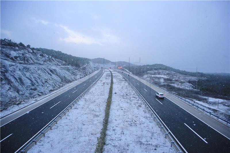 HAK: A1 Zagreb-Split-Ploče i A6 Rijeka-Zagreb otvorene za sav promet