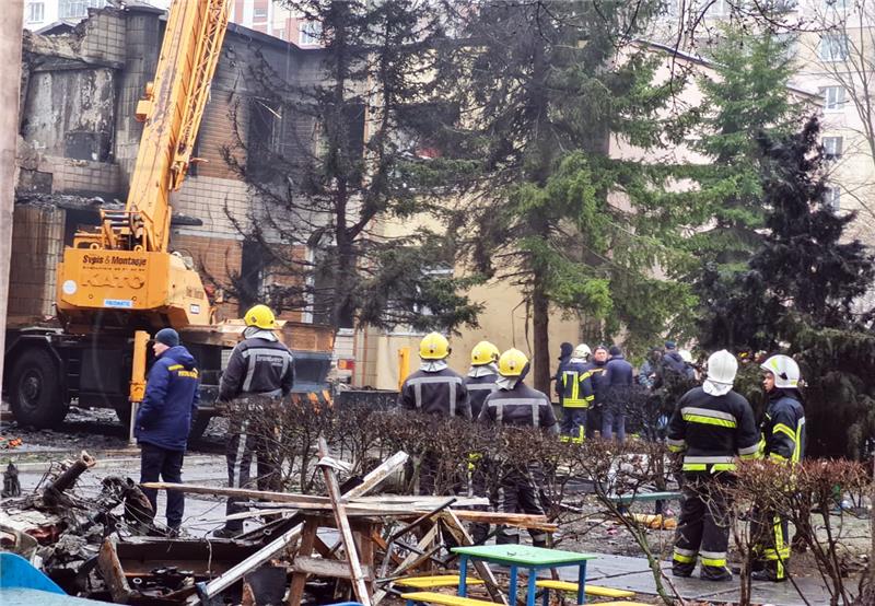 Ukrajinski ministar i 17 drugih poginulo u padu helikoptera pored vrtića 