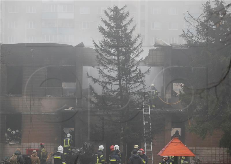 Zelenskij: Pad helikoptera je "užasna tragedija" 