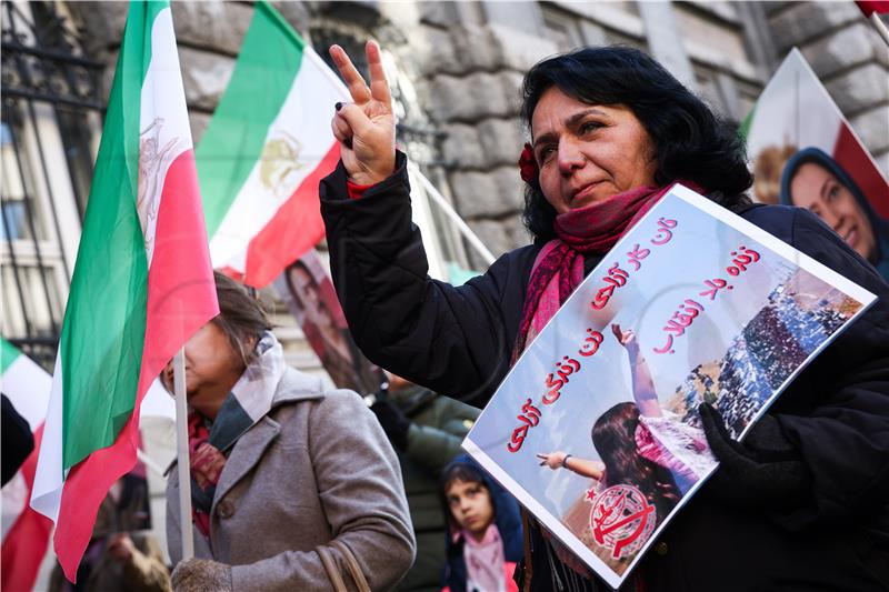 BELGIUM IRAN PROTEST