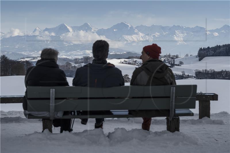 SWITZERLAND WEATHER SNOW