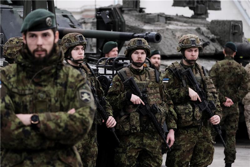 ESTONIA UKRAINE DEFENCE