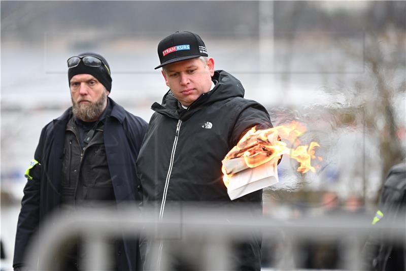 SWEDEN ANTI ISLAM PROTEST