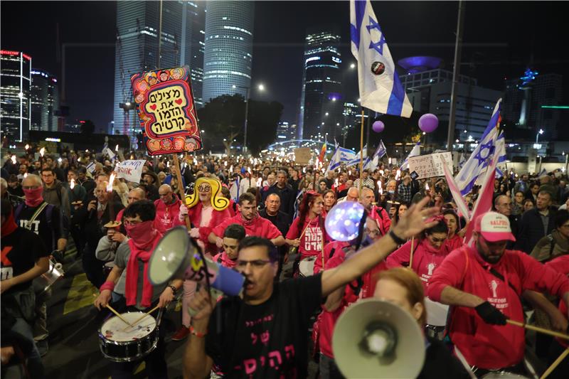 ISRAEL ANTI GOVERNMENT PROTEST