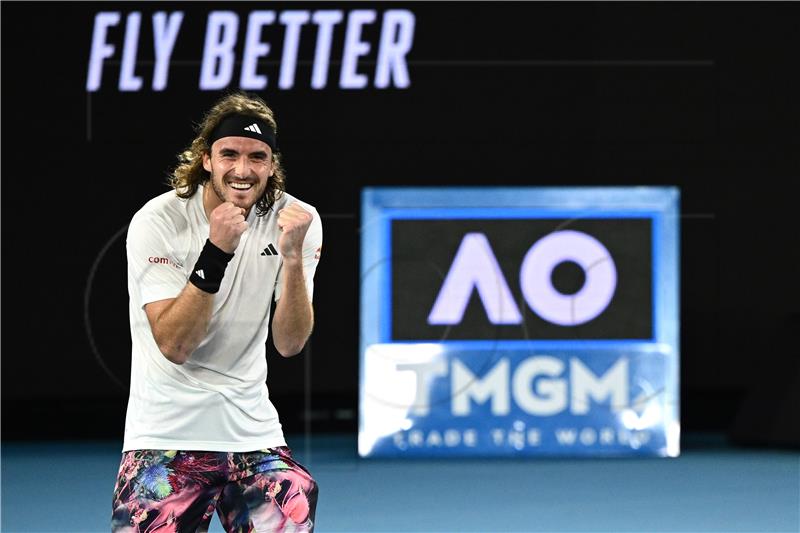 Australian Open: Tsitsipas ponovno u četvrtfinalu