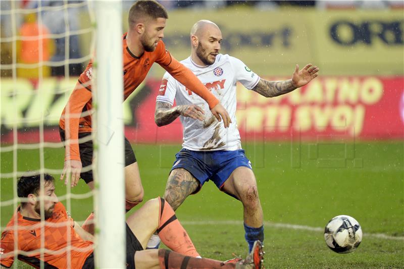 Utakmica 18. kola HNL-a Hajduk - Šibenik