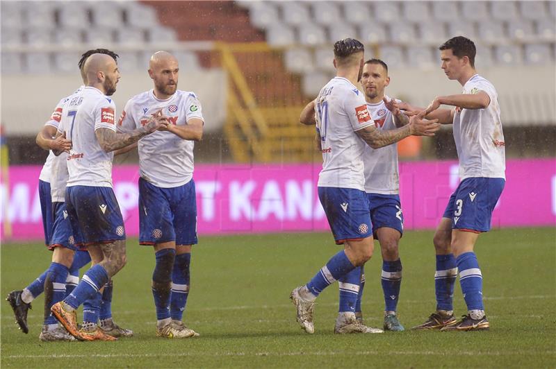 Utakmica 18. kola HNL-a Hajduk - Šibenik