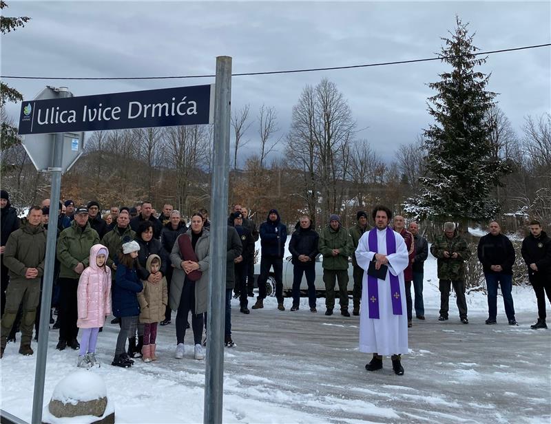 Ulica u Sv. Roku imenovana po branitelju Ivici Drmiću, poginulom u VRO Maslenica