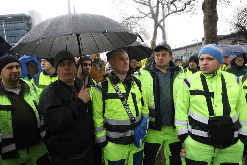 Štrajk radnika Čistoće