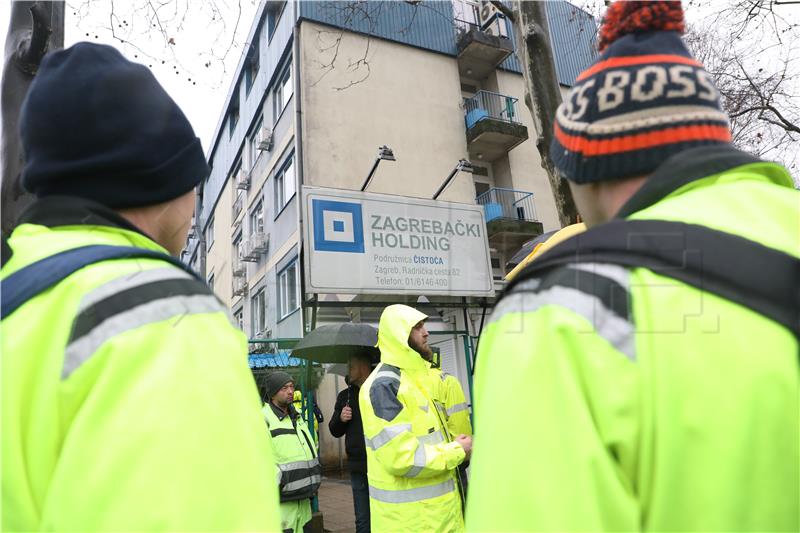 Zagreb: Oporba podržala štrajk radnika Čistoće, pozivaju na dijalog