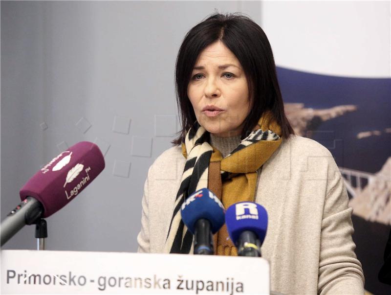 Rijeka: Tiskovna konferencija u Županiji Pgž