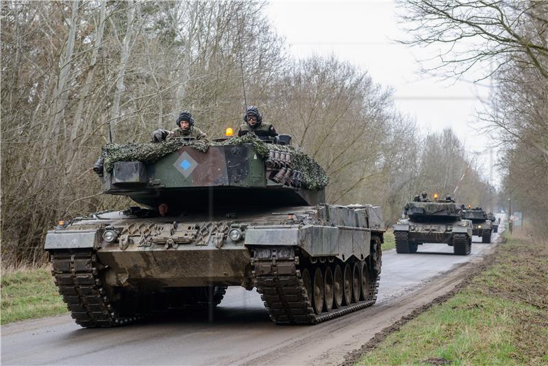 (FILE) POLAND DEFENCE LEOPARD TANKS