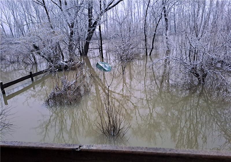 Na širem petrinjskom području na snazi redovite mjere obrane od poplava