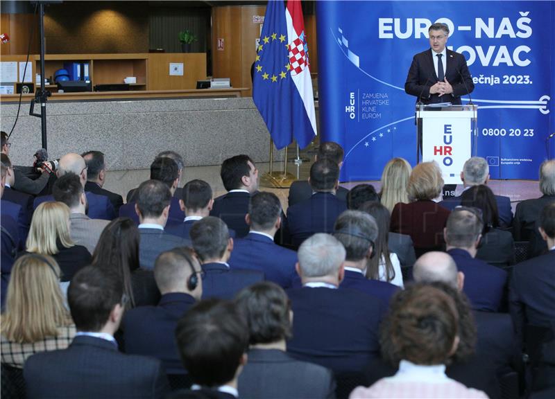 Conference "Croatia - 20th member of euro area" held