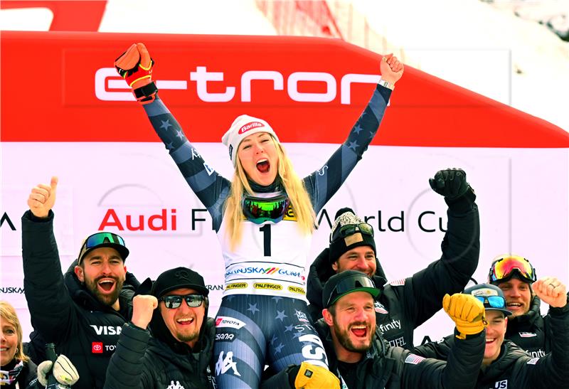 Veleslalom - Kronplatz: Shiffrin prestigla Vonn, Ljutić bez bodova