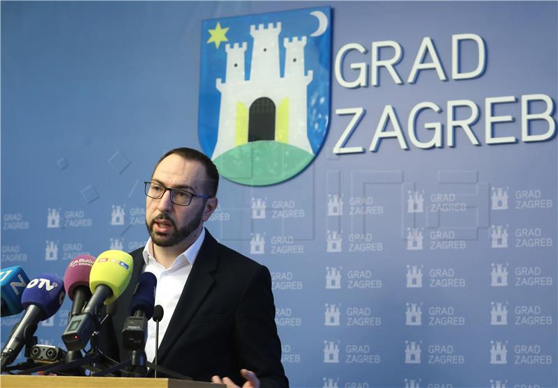 Konferencija za medije zagrebačkog gradonačelnika