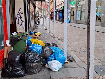 Radnici Čistoće večeras ponovno počinju čistiti Zagreb