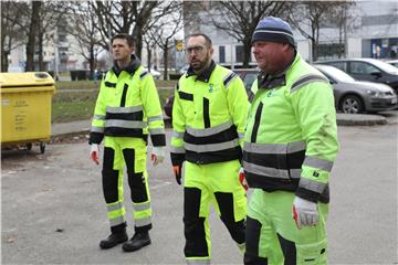 Gradonačelnik Tomašević s radnicima Čistoće čisti ulice Zagreba