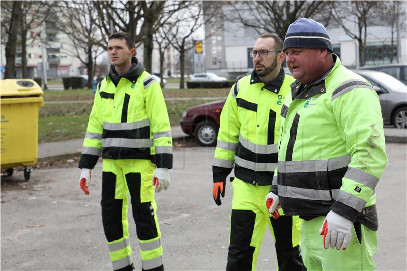 Gradonačelnik Tomašević s radnicima Čistoće čisti ulice Zagreba