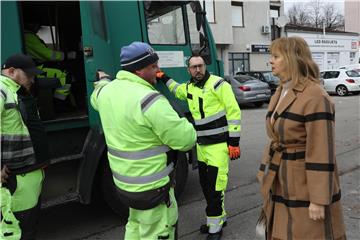 Gradonačelnik Tomašević s radnicima Čistoće čisti ulice Zagreba