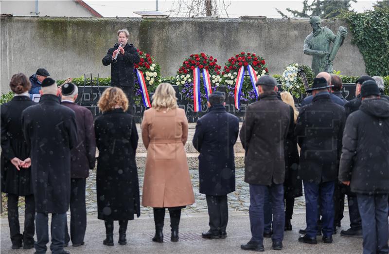 Polaganje vijenaca povodom Međunarodnog dana sjećanja na žrtve Holokausta