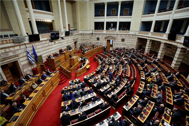 GREECE PARLIAMENT CENSURE MOTION