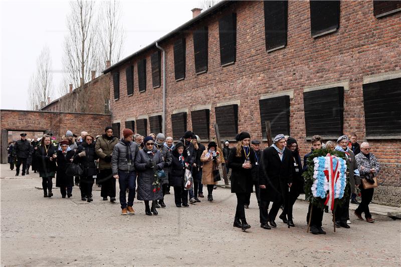 POLAND KL AUSCHWITZ LIBERATION ANNIVERSARY