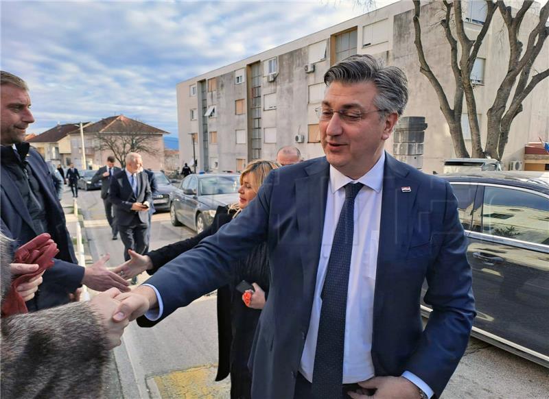 Plenković Imoćanima najavio rješavanje brze ceste Imotski-Zagvozd