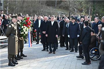 Obilježavanje 30. godišnjice vojne akcije Hrvatske vojske "Peruća"