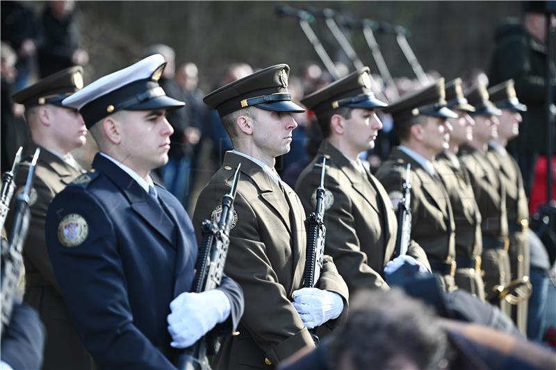 Obilježavanje 30. godišnjice vojne akcije Hrvatske vojske "Peruća"