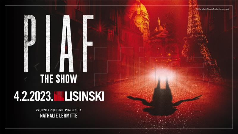 "Piaf! The Show" 4. veljače u Lisinskom