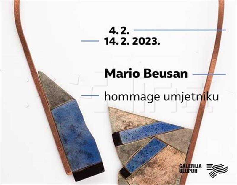 Izložba "Mario Beusan - hommage umjetniku" u Galeriji ULUPUH