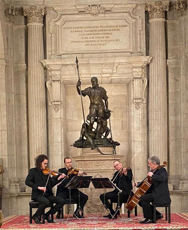 Zagrebački kvartet održao koncert u Madridu na "jedinstvenim instrumentima"