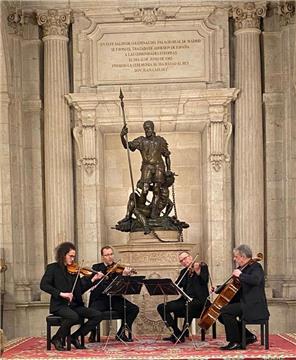 Zagrebački kvartet održao koncert u Madridu na "jedinstvenim instrumentima"