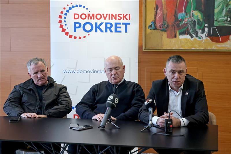 Zadar - Konferencija za medije Domovinskog pokreta