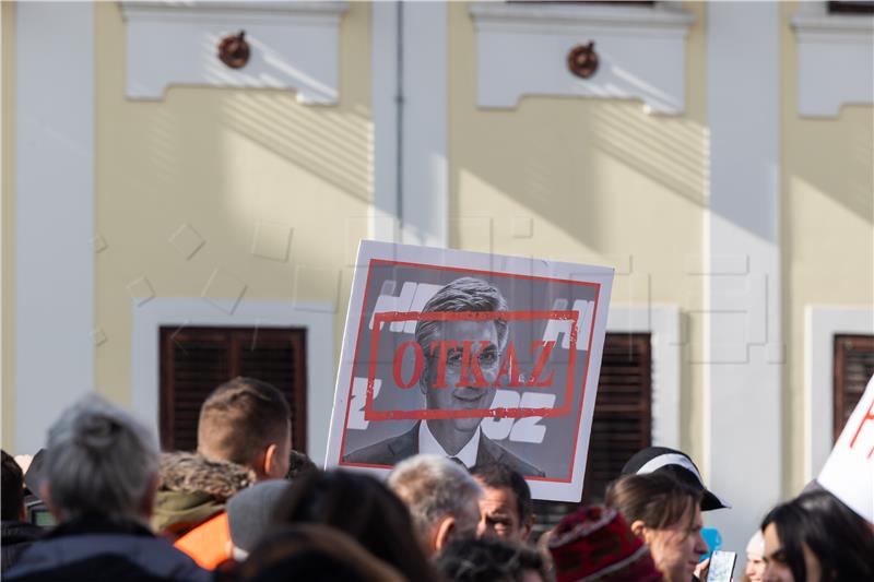 Održan prosvjed protiv Zakona o pomorskom dobru