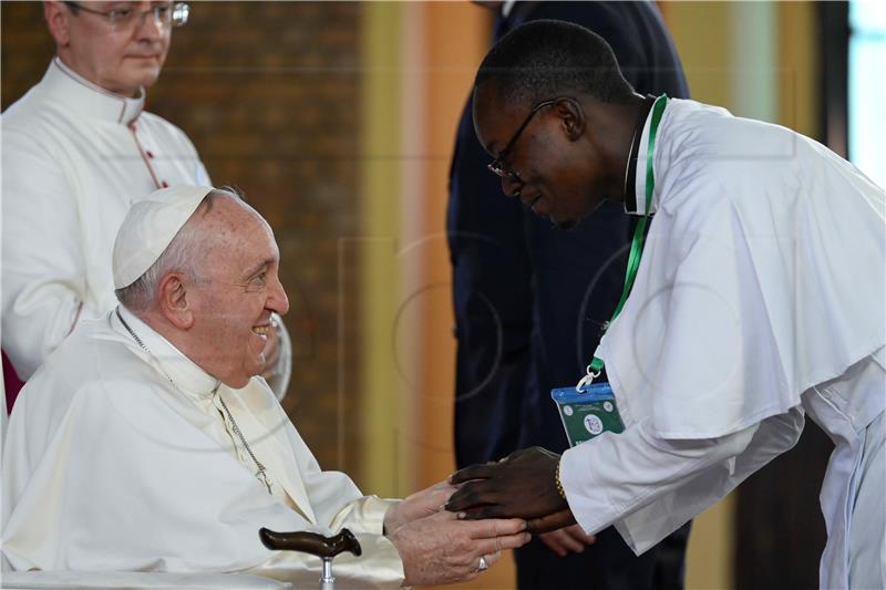 DR CONGO POPE FRANCIS VISIT