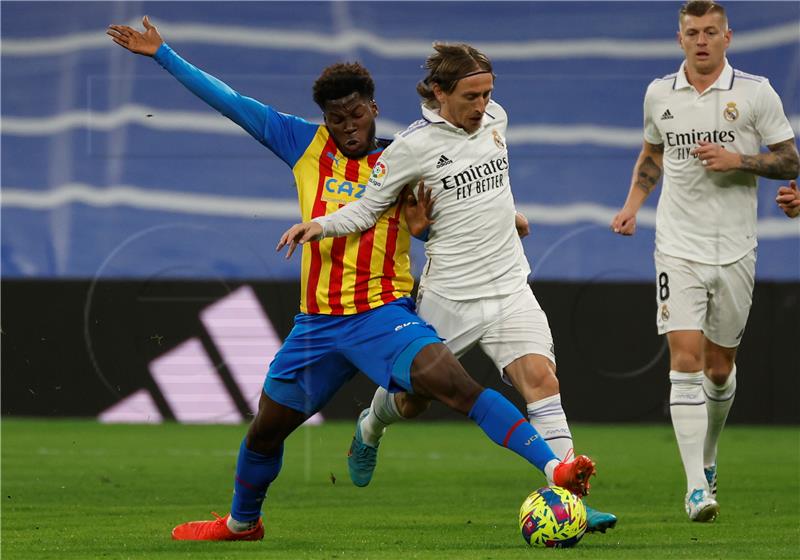 Real Madrid bolji od Valencije, Modrić nastupio