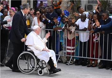 DR CONGO POPE FRANCIS VISIT