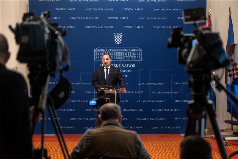 Tiskovna konferencija Kluba zastupnika HDZ-a